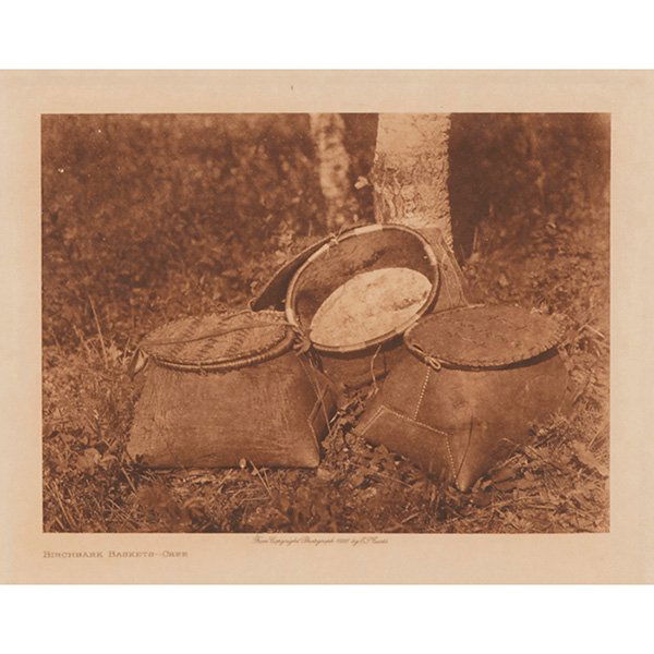 Edward Sheriff Curtis, (American, 1868-1952), Birchbark (1 of 1)