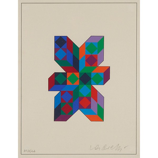 Victor Vasarely, (Hungarian/French 1906-1997), (1 of 1)