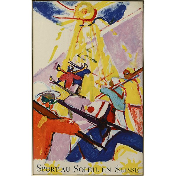 After Hans Falk, (Swiss, 1918-2002), Sport Au Soleil En (1 of 1)