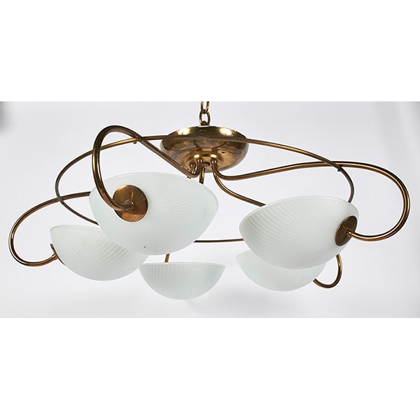 Globe Lighting Products five-light chandelier 30"dia x (1 of 2)