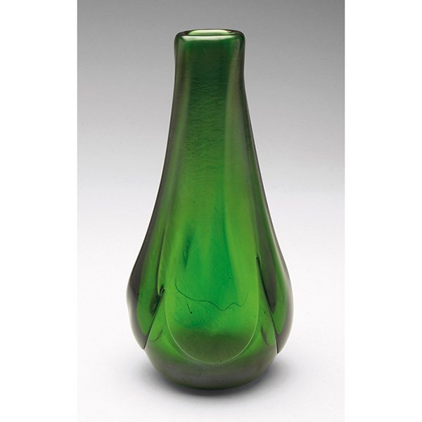 Dominick Labino vase 3.5"dia x 8"h (1 of 1)