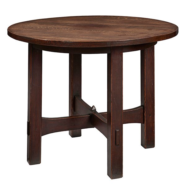 Gustav Stickley table, similar to #441 40"dia x 30"h (1 of 1)