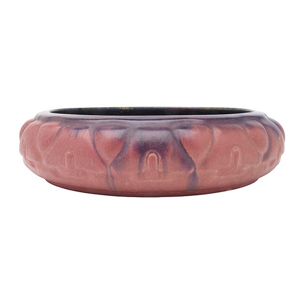 Fulper Pottery Co. bowl 13.5"dia x 3"h (1 of 3)