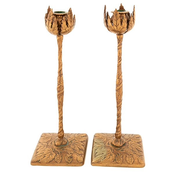 Marshall Field & Co. Art Metal Craft Hops Vine (1 of 1)