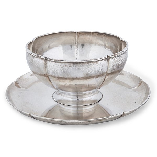 The Kalo Shop sauce bowl with attached undertray, #S1 (1 of 1)