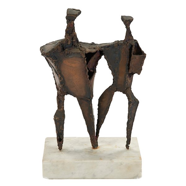 Artist Unknown , 20th century, Two Figures, steel, (1 of 1)