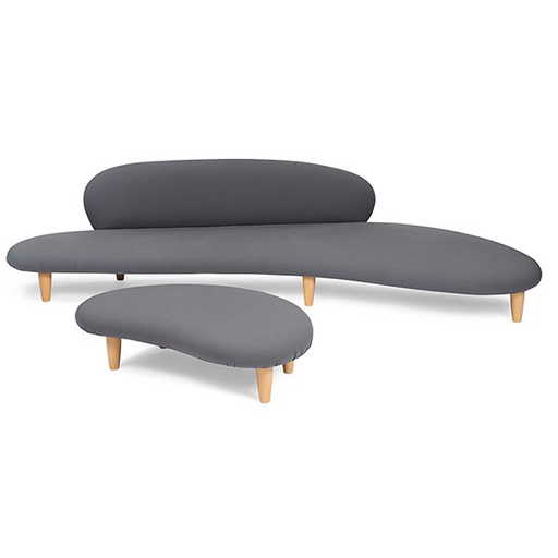 Isamu Noguchi For Vitra Freeform Sofa And Ottoman