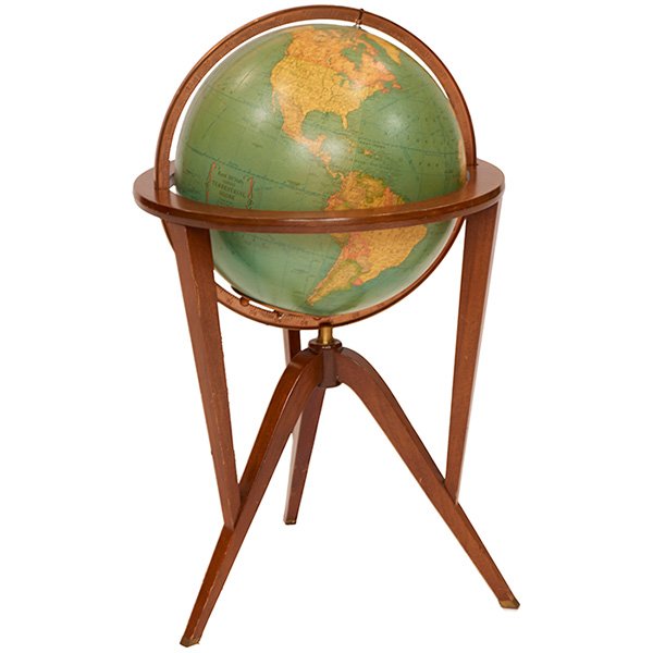Edward Wormley for Dunbar Cosmopolitan globe stand (1 of 2)