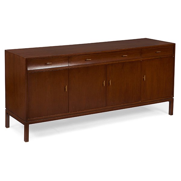 Edward Wormley for Dunbar cabinet 73.75"w walnut (1 of 1)