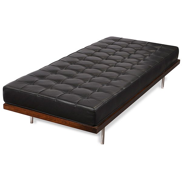 In the manner of Mies van der Rohe daybed bed (1 of 5)