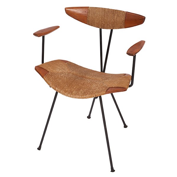 Mid-century armchair 22.25''w x 18''d x 29.5''h (1 of 1)