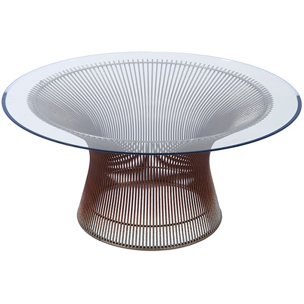 Warren Platner for Knoll coffee table 36''dia x 15''h (1 of 1)
