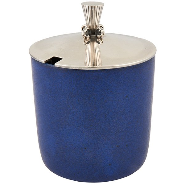 Georg Jensen & Wendel A/S / Saxbo, marmalade jar, (1 of 1)