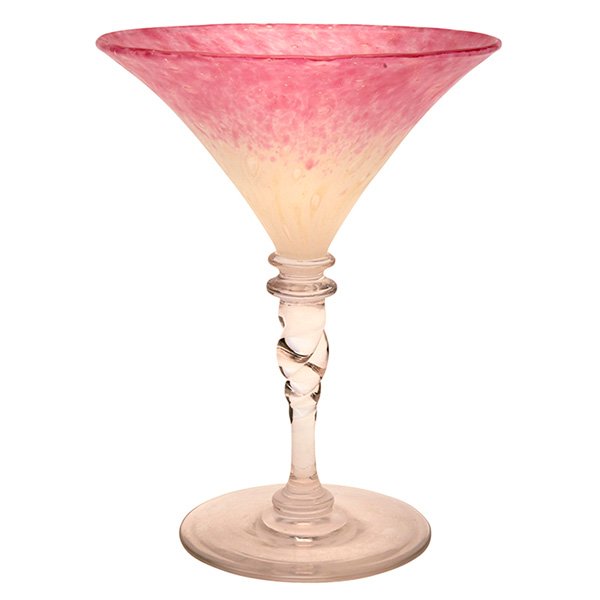 Steuben Glass Works, Cluthra goblet, Corning, NY, (1 of 1)