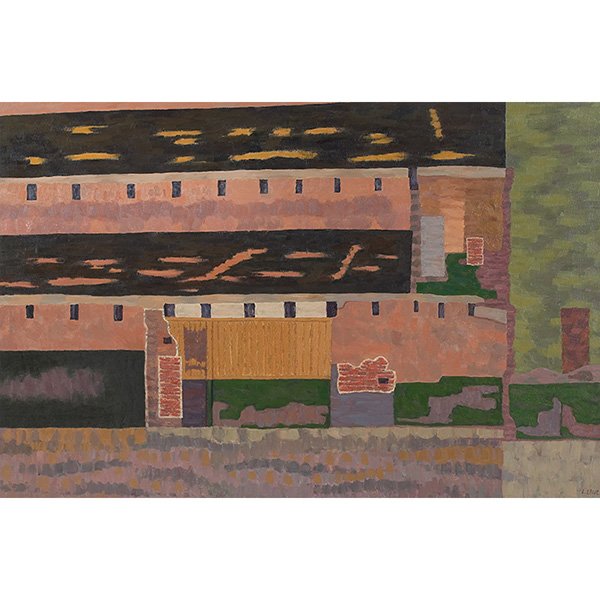Lucy Carter Eliot, (American, 1913-2010), Temporary: Lucy Carter Eliot, (American, 1913-2010), Temporary New, oil on canvas, signed lower right, 39" x 59"