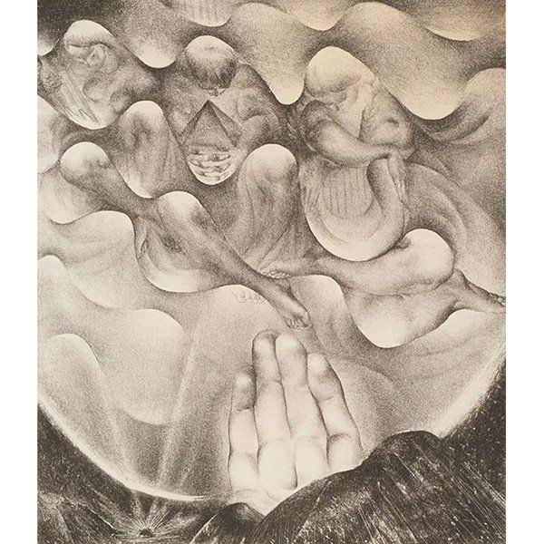 Ross Braught, (American, 1898-1983), Creation, 1935, (1 of 2)