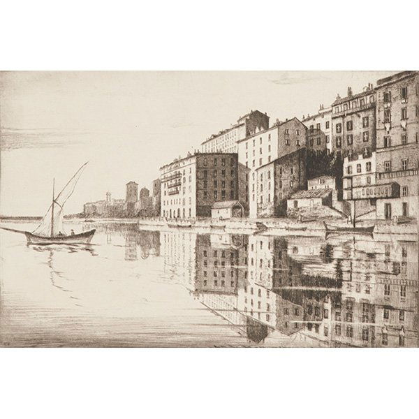 Churchill Ettinger, (American, 1903-1985), Marsh Gunner (1 of 5)