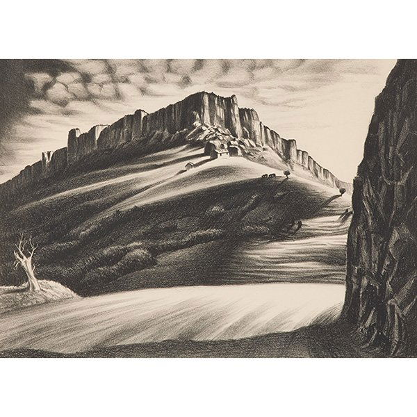 Ellison Hoover, (American, 1888-1955), Fair and Colder (1 of 7)