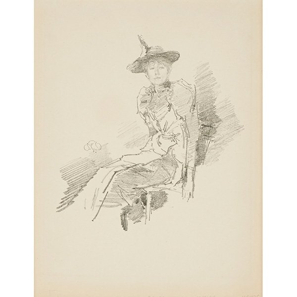 James Abbott McNeill Whistler, (American, 1834-1903), (1 of 2)
