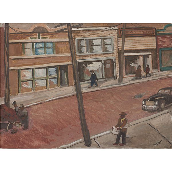 Bernard Goss, (American, 1913-1966), Southside Street, (1 of 1)