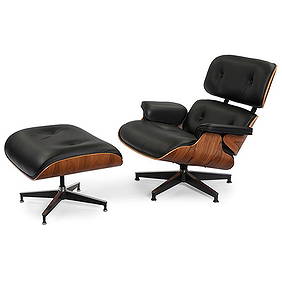 Charles & Ray Eames 670/671 chair & ottoman, 2008 (1 of 7)