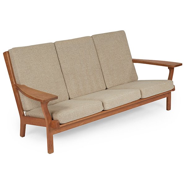 Hans J. Wegner for Getama Wide Arm three-seat sofa (1 of 1)