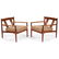 Grete Jalk for Cado lounge chairs, pair, teak