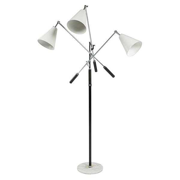 Arredoluce Triennale floor lamp, Italy, signed (1 of 1)