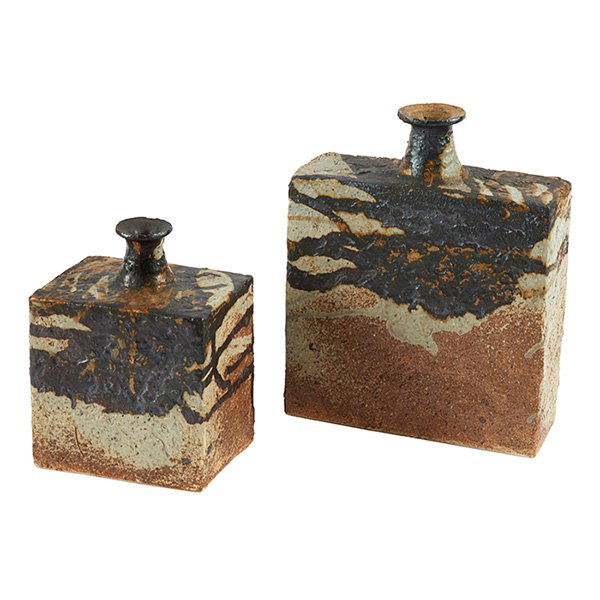 Annikki Hovisaari for Arabia vases, two, Finland (1 of 1)