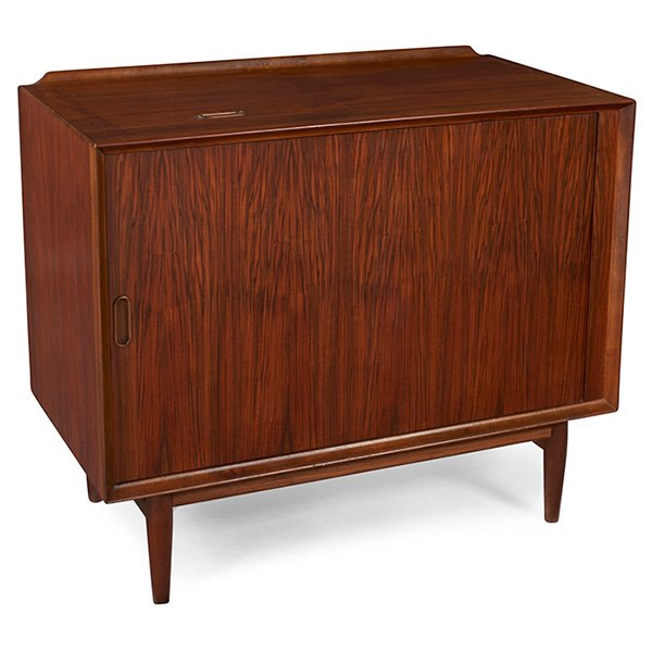 Arne Vodder Sibast Mobler Record cabinet rosewood (1 of 3)