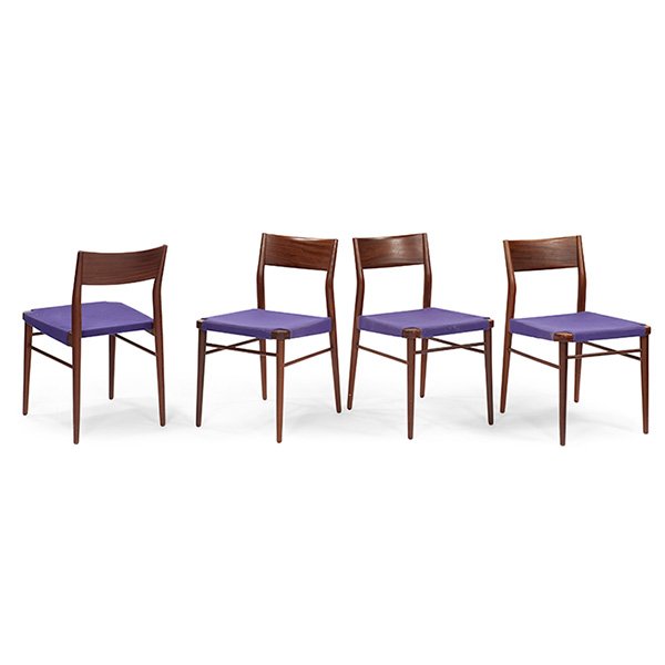 Georg Leowald for Wilkhahn dining chairs, four (1 of 1)