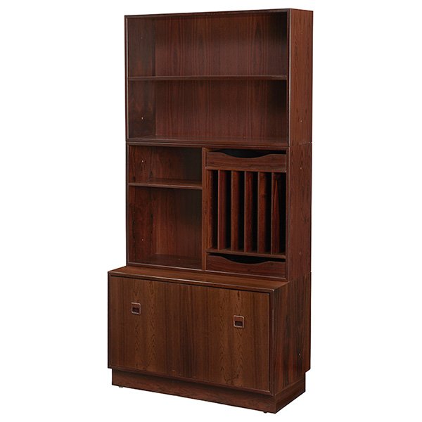Dyrlund Hjernebo System modular cabinet, rosewood (1 of 1)