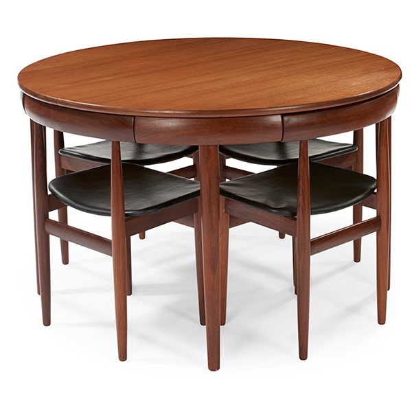 Hans Olsen for Frem Rojle dining set, one leaf (1 of 1)