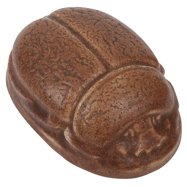 Grueby Faience Company Scarab paperweight 4"w x 2.75"d (1 of 1)