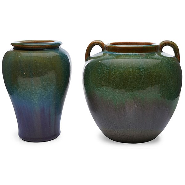 Fulper Pottery Co. baluster vase first: 4.5"dia x 6.5"h; (1 of 1)