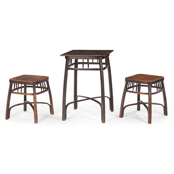 Gustav Siegel (1880-1970) for Jacob & Josef Kohn table, (1 of 1)