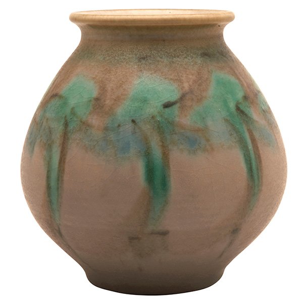 Pilkington, Royal Lancastrian vase, #165 6"dia x 6.5"h (1 of 1)