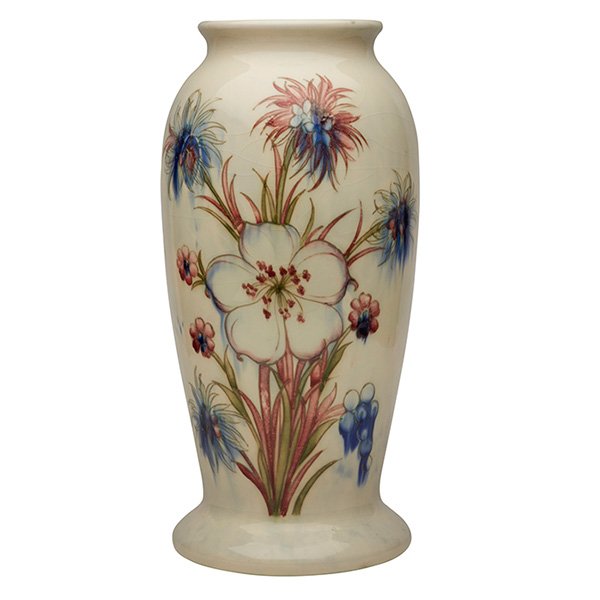 William Moorcroft (1872-1945) vase 7"dia x 13"h (1 of 3)