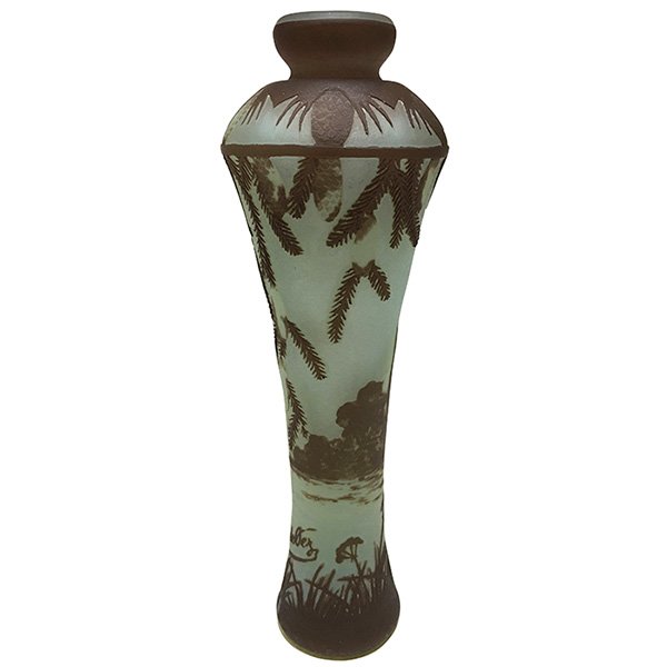 de Vez  Landscape vase 2.75"dia x 8"h (1 of 1)