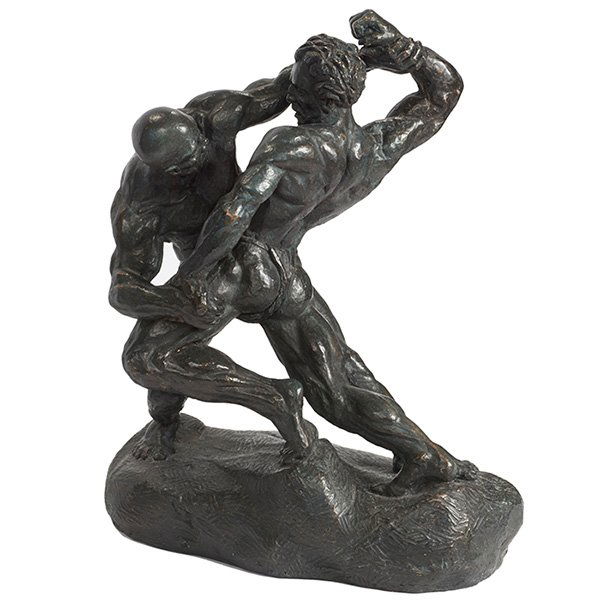 Thomas Holland , (American, 1917-2004), Wrestlers, (1 of 1)