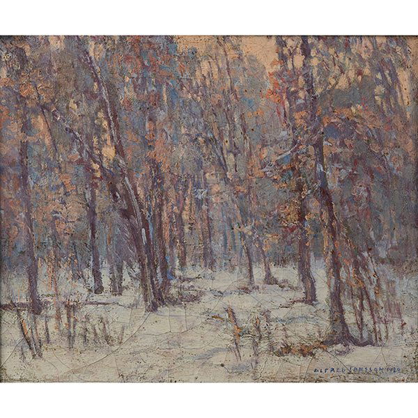 Alfred Jansson, (American/Swedish, 1863-1931), Winter (1 of 2)