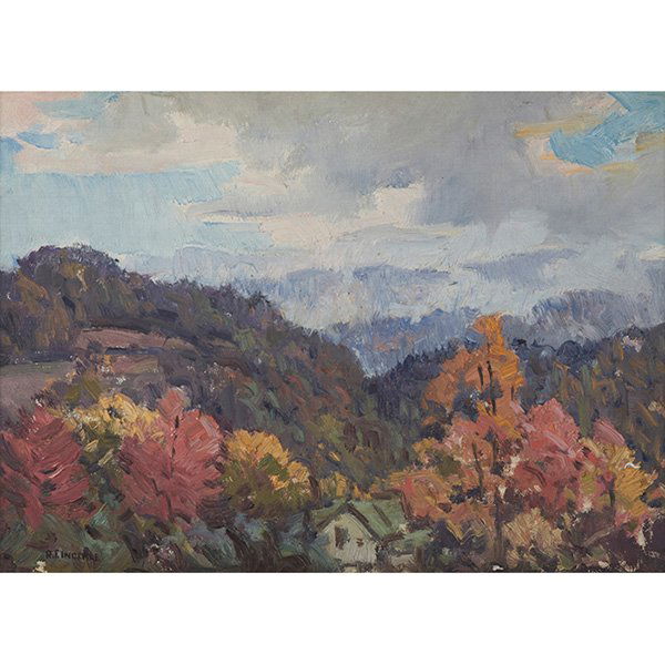 Rudolph Ingerle, (American, 1879-1950), After the Rain, (1 of 2)