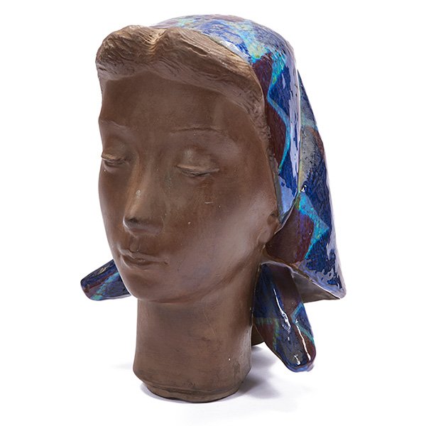 Johannes Hedegaard, (Danish, b. 1915), Female Bust, (1 of 1)