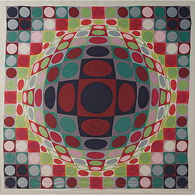 Victor Vasarely, (French/Hungarian, 1906-1997), (1 of 2)