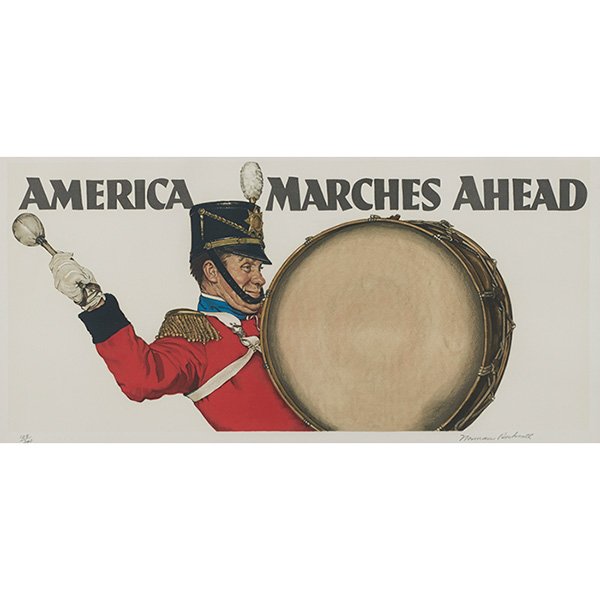 Norman Rockwell, (American, 1894-1978), America Marches (1 of 2)