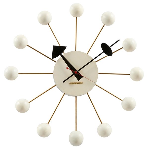 George Nelson Associates for Howard Miller Ball clock, (1 of 1)