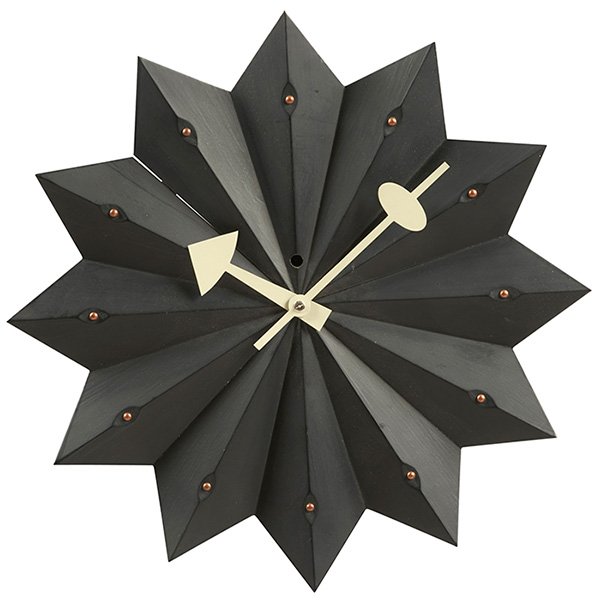 George Nelson Associates for Howard Miller Fan clock, (1 of 1)