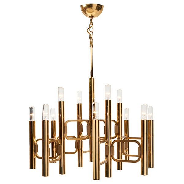 Gaetano Sciolari, attribution chandelier 24.5"dia x (1 of 1)