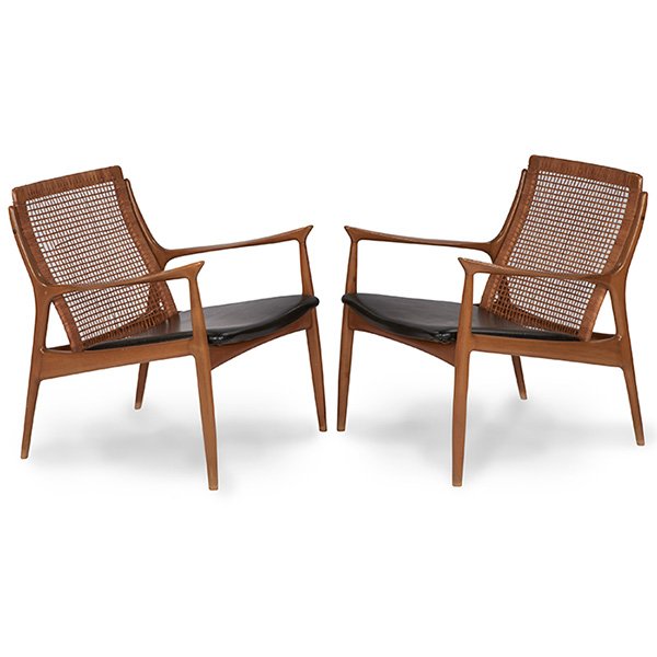 Ib Kofod-Larsen (1921-2003) for Selig lounge chairs, (1 of 1)