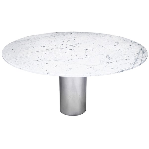 Brueton CO dining table 60"dia x 29.5"h (1 of 1)